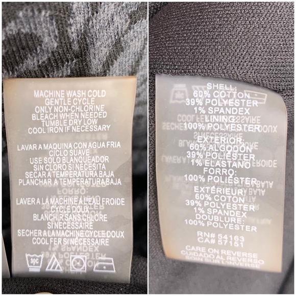 Karl Lagerfeld Pearl Neck Jacquard Dress size 6 - Picture 8 of 8